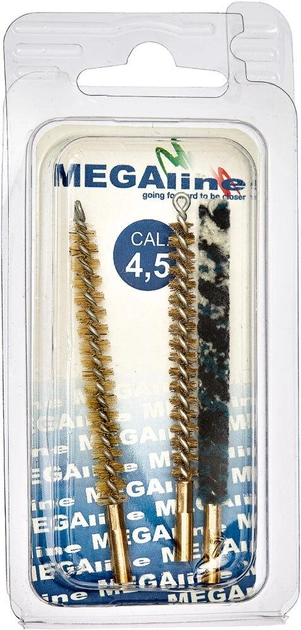 Набор ершей MEGAline кал. 4.5 мм. Латунь/нейлон/шерсть. 1/8 F - изображение 1