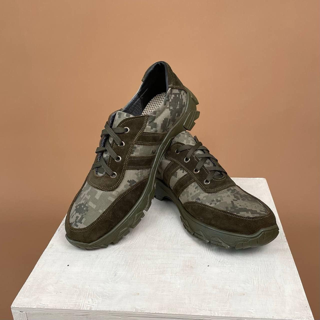 Тактические кроссовки Побратим - 1, Оливковый, 50 размер - изображение 1