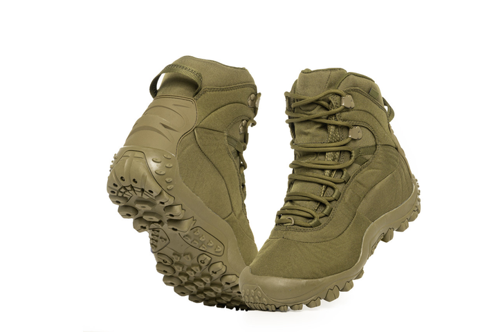 Берцы ботинки, высокие кроссовки весна-лето тактические GEPARD Legion, нубук, Хаки, размер 43 - изображение 1