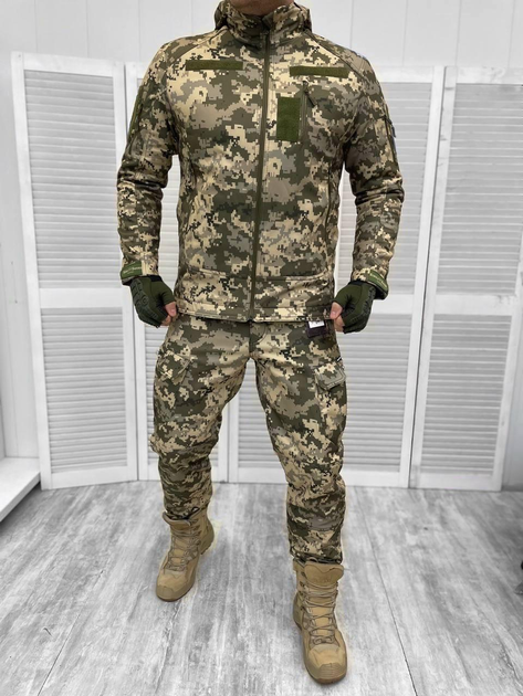 Тактична куртка демісезон ЗСУ Single Sword Піксель 2XL - зображення 2