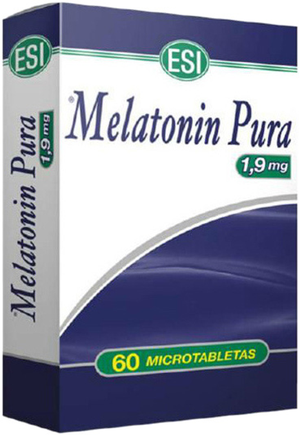 Добавка харчова ESI Trepatdiet Чистий мелатонін 1.9 мг 60 мікротаблеток (8008843008766) - зображення 1