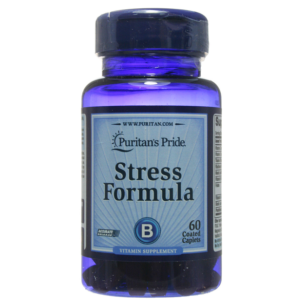 Стресс формула, Stress Formula, Puritan's Pride, 60 таблеток (#001800 ...