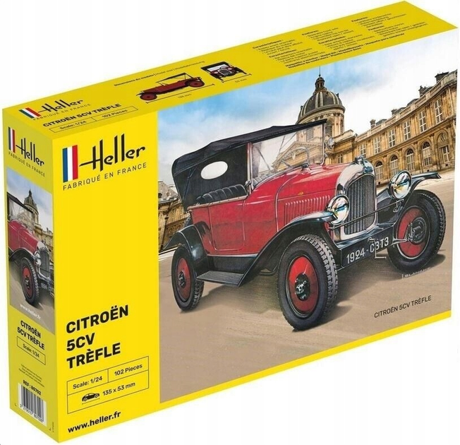 Model samochóda Heller Citroen 5 CV Trefle (3279510807028) - obraz 1
