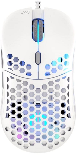 Mysz SPC Gear LIX Plus USB Onyx Biała (SPG079) - obraz 1