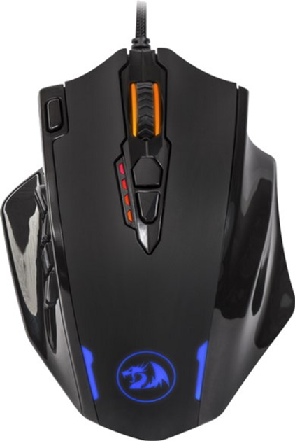 Мышь Redragon Impact RGB IR USB Black (RED-M908) – фото, отзывы ...
