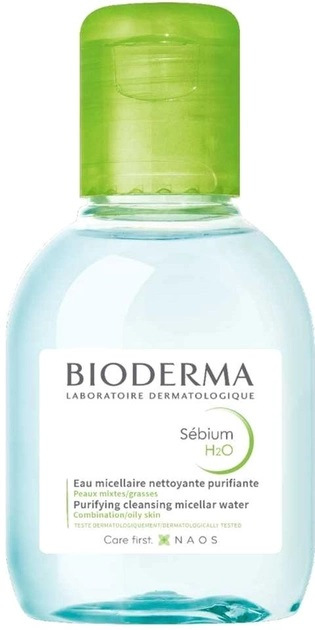 Woda micelarna Bioderma Sébium H2O Purifying Cleansing Micelle Solution 100 ml (3401395376935) - obraz 1
