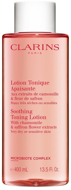 Тонік для обличчя Clarins Soothing Toning Lotion 400 мл (3380810378863) - зображення 1