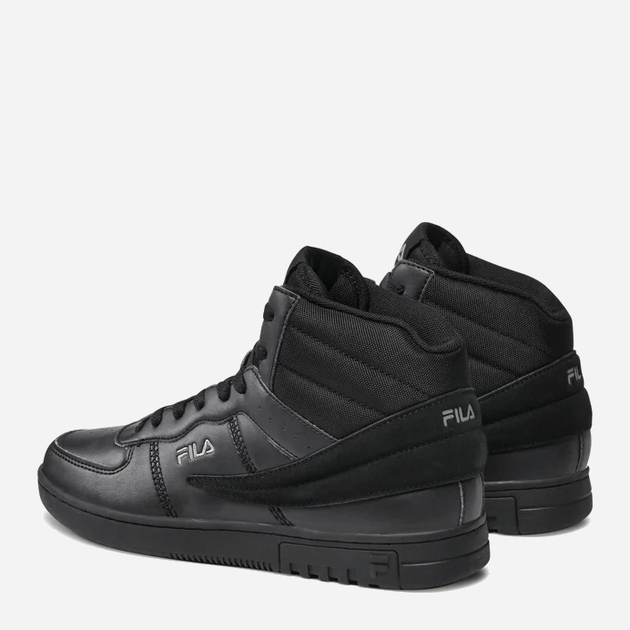 Sneakersy męskie wysokie Fila FFM0193 43 (10US) 28 cm Czarne (8719477827394) - obraz 3
