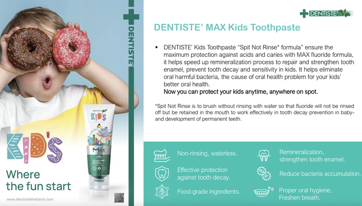 Детская зубная паста Dentiste Оздоровительная 14 трав Фторид Макс Антикариес со Вкусом клубники 60 г (9300807065884) - изображение 4
