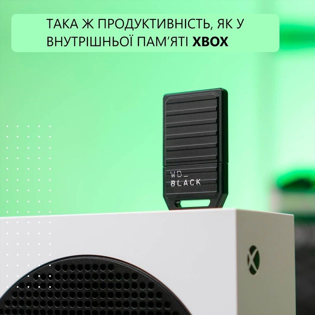 Карта пам'яті SSD WD_BLACK 1TB C50 Storage Expansion Card for Xbox Series X|S - Quick Resume - Plug & Play - WDBMPH0010BNC-WCSN - зображення 3