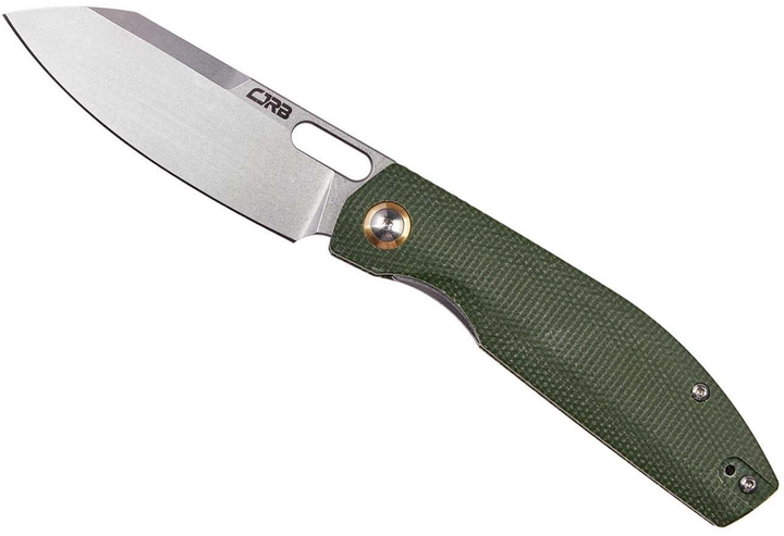 Ніж CJRB Knives Ekko AR-RPM9 Steel Micarta Green (27980356) - зображення 1
