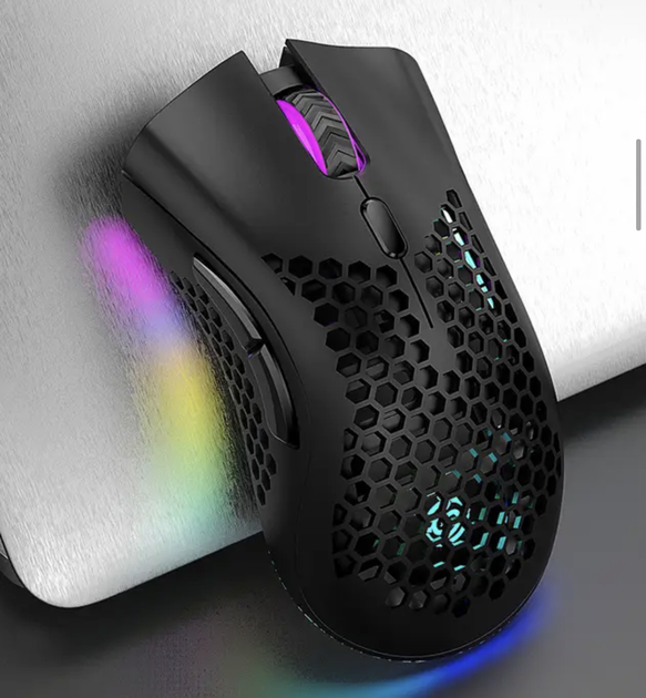 Беспроводная Игровая Мышь K-Snake BM600 USB 2.4G с RGB подсветкой ...