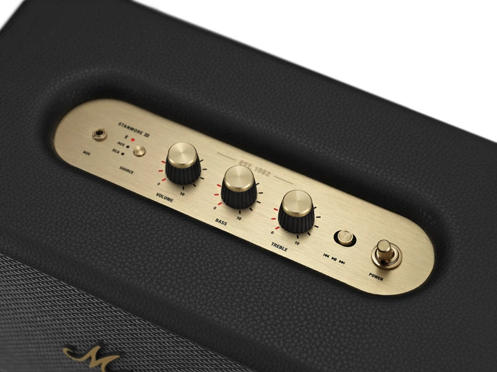 Głośnik przenośny Marshall Louder Speaker Stanmore III Bluetooth Black (7340055385121) - obraz 6