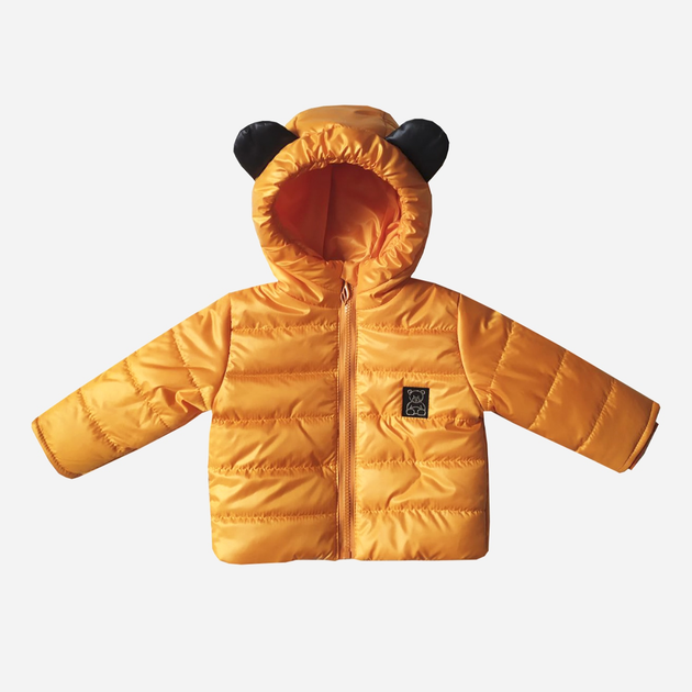 Акція на Дитяча демісезонна куртка для дівчинки Одягайко 22877 92 см Оранжева від Rozetka