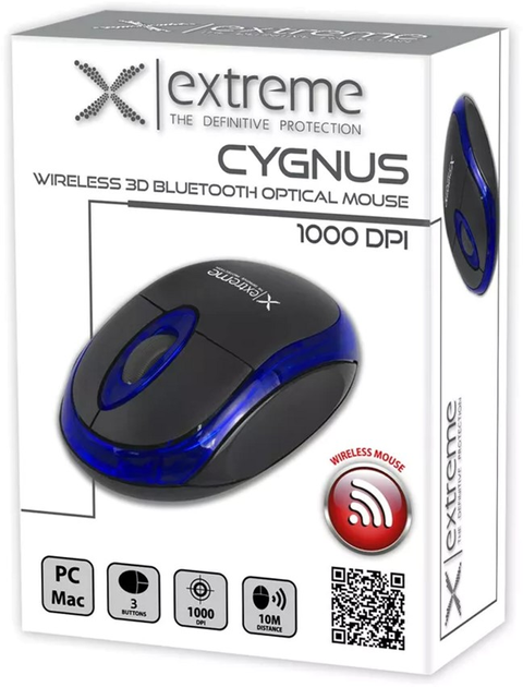Mysz Esperanza Cyngus XM106B Wireless Niebieska (5901299946527) - obraz 2