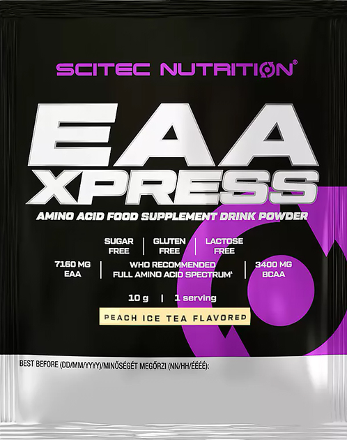 Амінокислотний комплекс Scitec Nutrition EAA Xpress 10г Персиковий холодний чай (5999100025042) - зображення 1