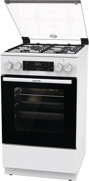 Kuchenka gazowa z piekarnikiem elektrycznym Gorenje GK5C41WH (3838782621185) - obraz 4