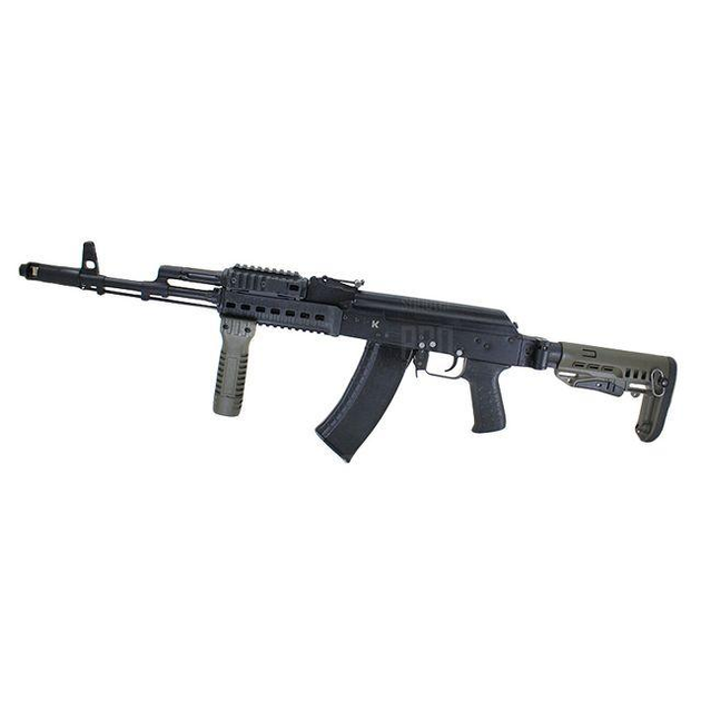 Рукоятка передняя DLG TACTICAL (DLG-115), цвет Койот, с отсеком, с планкой Пикатинни, рукоятка переноса огня - изображение 1