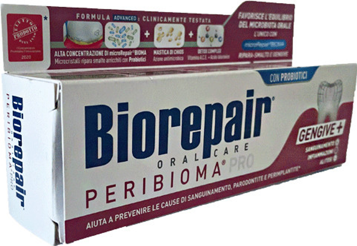 Зубная паста Biorepair Peribioma 75 мл - изображение 2