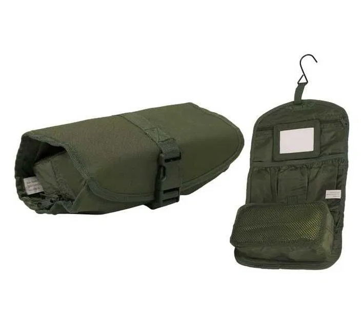 Тактический/туристический/военный подсумок/косметичка BRIT.TOILET BAG OLIV/Оливка MIL-TEC (16004001) - изображение 1