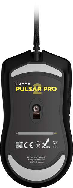 Миша Hator Pulsar 2 Pro USB Black (HTM-520) - зображення 6