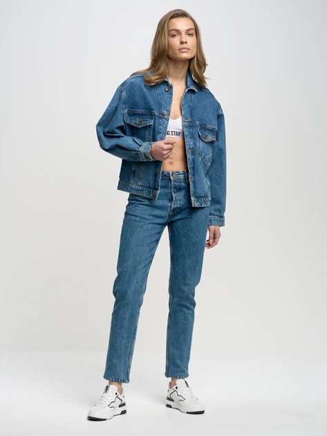 Джинси Boyfriend жіночі Big Star AUTHENTIC GIRL-400 W28 L30 Сині (5900714617493) - зображення 2