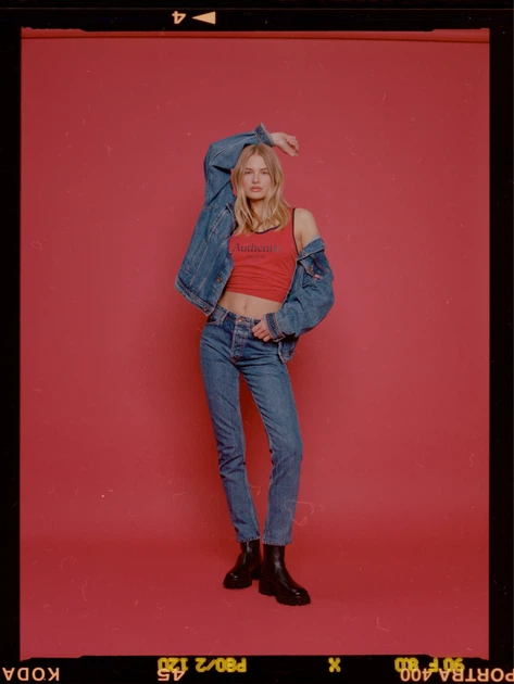 Джинси Boyfriend жіночі Big Star AUTHENTIC GIRL-400 W28 L30 Сині (5900714617493) - зображення 4