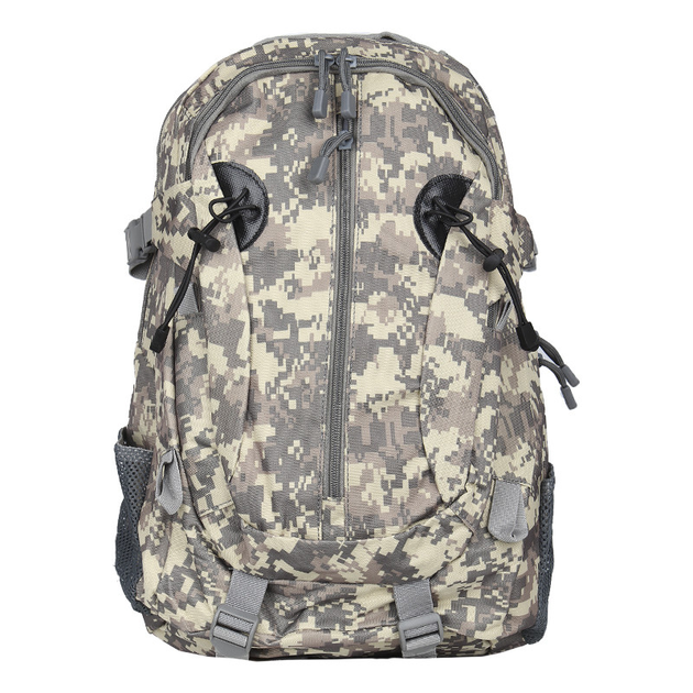 Рюкзак тактический AOKALI A57 36-55L Outdoor Camouflage ACU камуфляжный военный с сеткой для воды - изображение 2