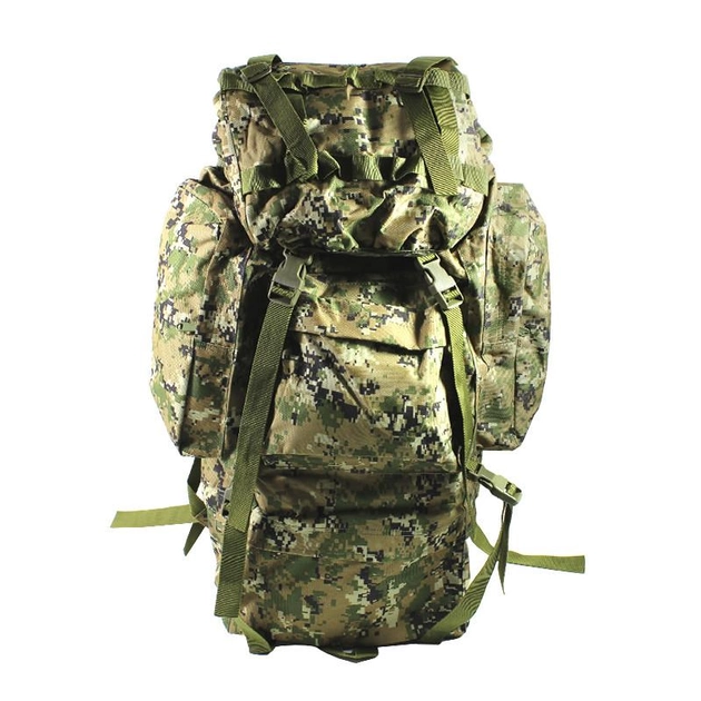 Рюкзак тактичний AOKALI Outdoor A21 Camouflage Green армійська сумка 65L - зображення 1