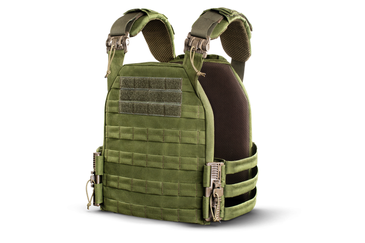 Плитоноска / тактичний жилет Plate Carrier U-WIN Light зі швидким скиданням 250х300 Cordura 1000 Олива - зображення 1