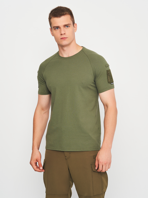 Тактическая футболка Combat Tactical TK053-2 S Khaki (11448507001282) - изображение 1