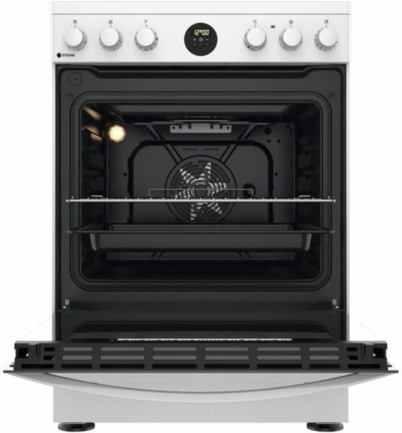 Kuchenka elektryczna Indesit IS67V8CHW/E (8050147640005) - obraz 5
