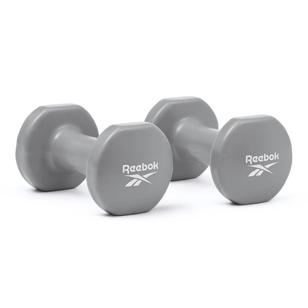 Гантели Reebok 2x4 кг (RAWT-18004) Grey - изображение 2