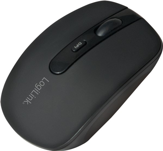 Mysz LogiLink ID0078A Bluetooth Czarny (4052792041804) - obraz 2