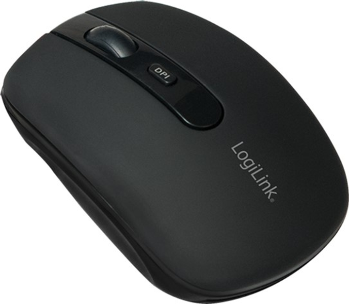 Mysz LogiLink ID0078A Bluetooth Czarny (4052792041804) - obraz 3