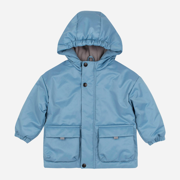 Акція на Дитяча демісезонна куртка для хлопчика Бембі КТ313-400 92 см Блакитна (33313403337.400) від Rozetka