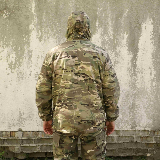 Анорак Мультикам. Тактична куртка на флісі камуфляжна розмір 56 RAPTOR TAC (918) - зображення 2