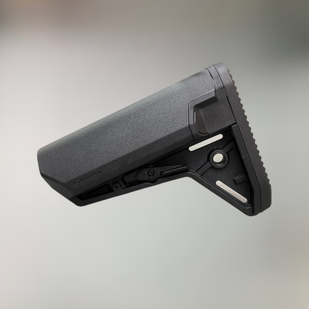 Приклад Magpul MOE SL-S Carbine Stock – Mil-Spec (MAG653), цвет – Чёрный, приклад для AR10 / AR15 - изображение 1