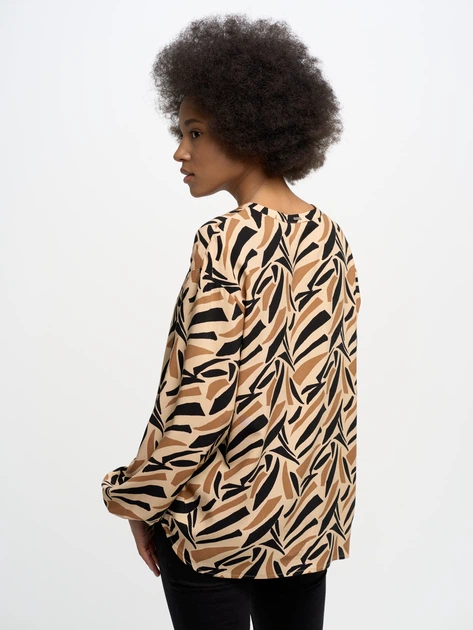 Блузка Big Star WZORISA-802 XXL Коричнева (5900714596910) - зображення 5