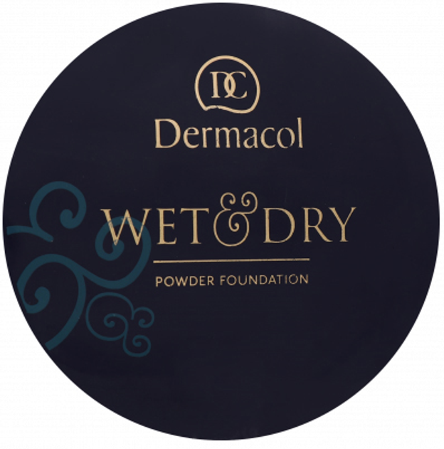 Компактна пудра Dermacol Wet & Dry Powder Foundation No. 4 6 г (8595003107600) - зображення 1