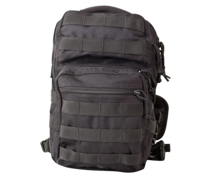 Рюкзак тактический Kombat UK Mini Molle Recon Shoulder Bag 10л (1000-kb-mmrsb-blk) - изображение 1