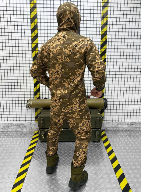 Тактичний теплий військовий комплект Zella ( Куртка + Штани ), Камуфляж: Піксель, Розмір: L - зображення 2