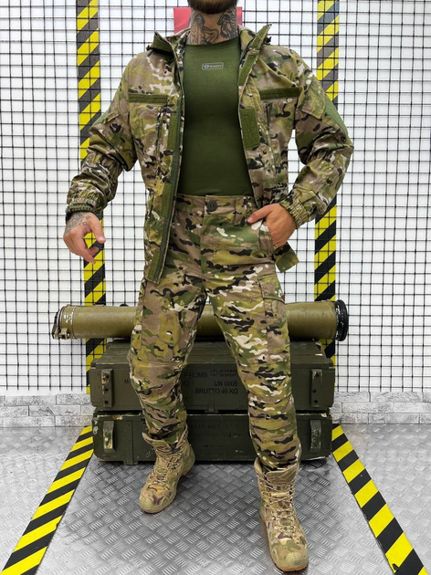 Тактический военный комплект Горка ( Куртка + Штаны ), Камуфляж: Мультикам, Размер: XXXL - изображение 1