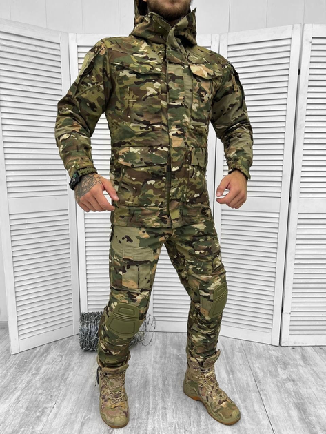 Тактический осенний военный комплект G2 ( Куртка + Штаны ), Камуфляж: Мультикам, Размер: XL - изображение 1