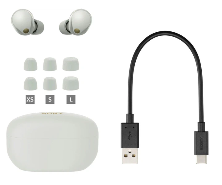 Наушники беспроводные Sony WF-1000XM5 Silver купить в интернет