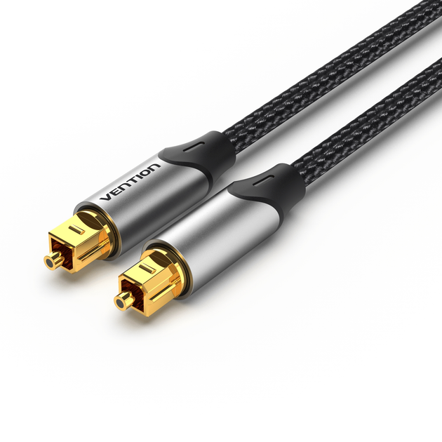 Кабель Vention 1м Оптичний Toslink SPDIF Оптоволоконний Аудіоадаптер ...