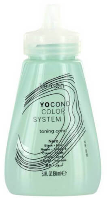 Тонер для волосся Kemon Yo Cond Color System Toning Cond Black 150 мл (8020936043195) - зображення 1