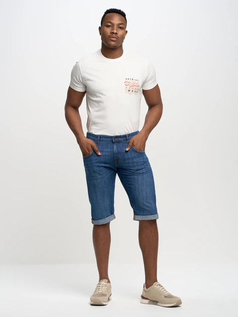 Шорти джинсові чоловічі Big Star CONNER-409 W38 Сині (5900714524722) - зображення 3