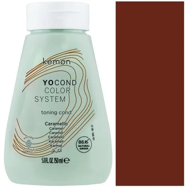 Тонер для волосся Kemon Yo Cond Color System Toning Cond Caramel 150 мл (8020936043379) - зображення 1