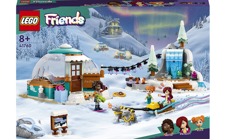 Конструктор Lego Friends Святкові пригоди в іглу, 491 деталь 41760 ...